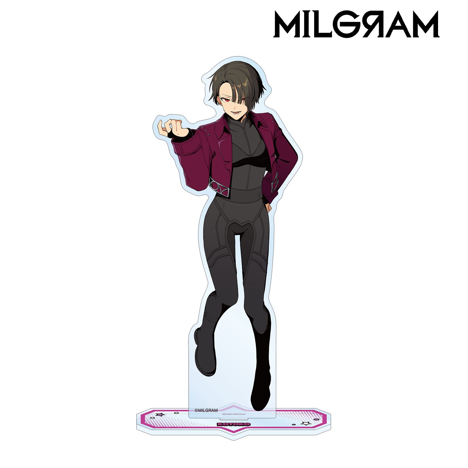 MILGRAM -ミルグラム- 描き下ろし コトコ アメコミ風ver. BIGアクリルスタンド 画像 2 | AniSmile
