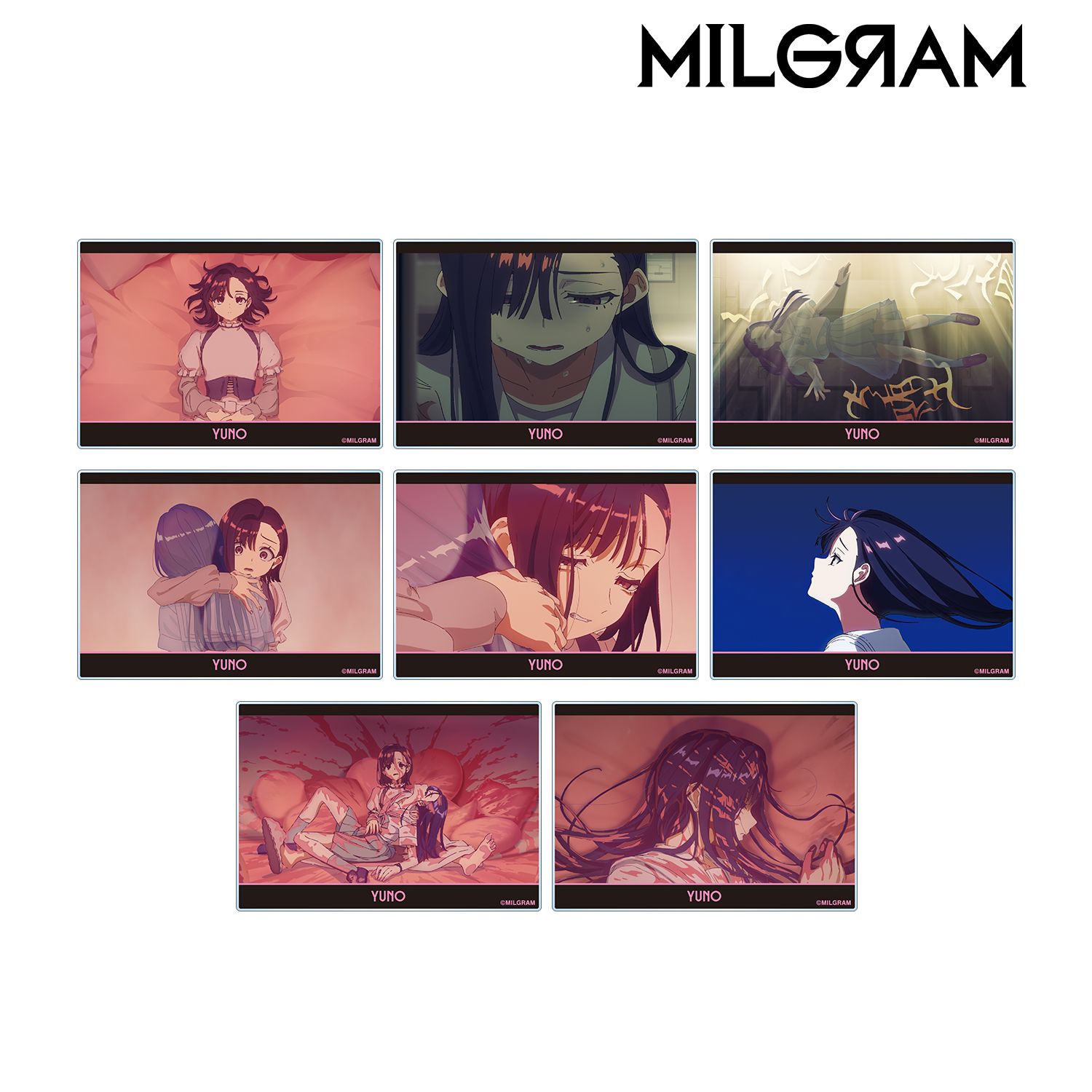 MILGRAM -ミルグラム- トレーディング MV アクリルカード ユノ『ライフ』(単位/単品) 画像 2 | AniSmile