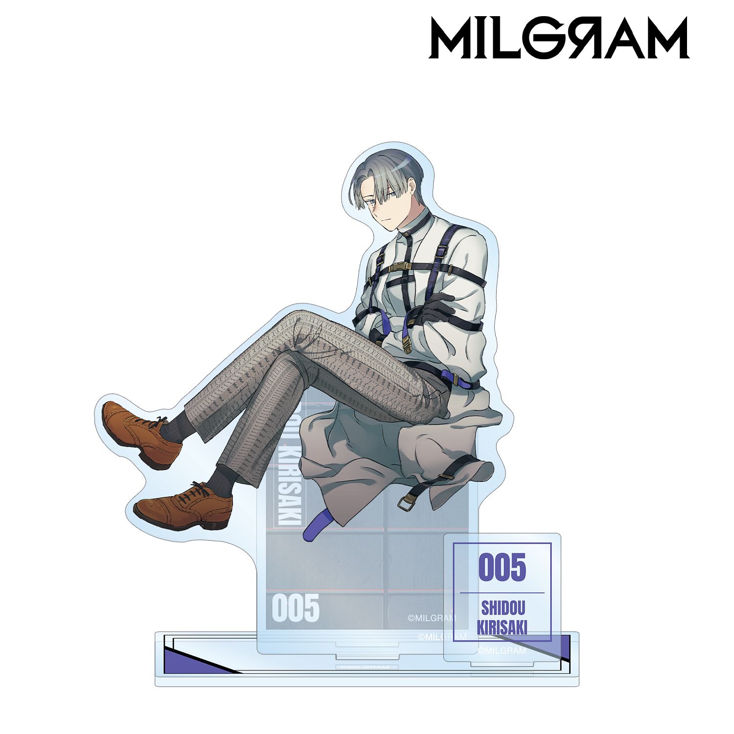 MILGRAM -ミルグラム- シドウ パーツ付きBIGアクリルスタンド 画像 2 | AniSmile