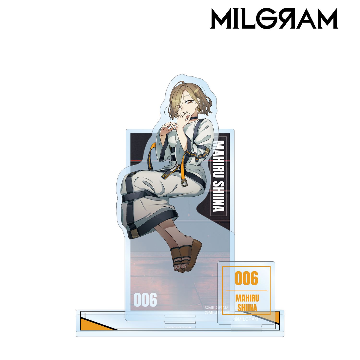 MILGRAM -ミルグラム- マヒル パーツ付きBIGアクリルスタンド 画像 2 | AniSmile