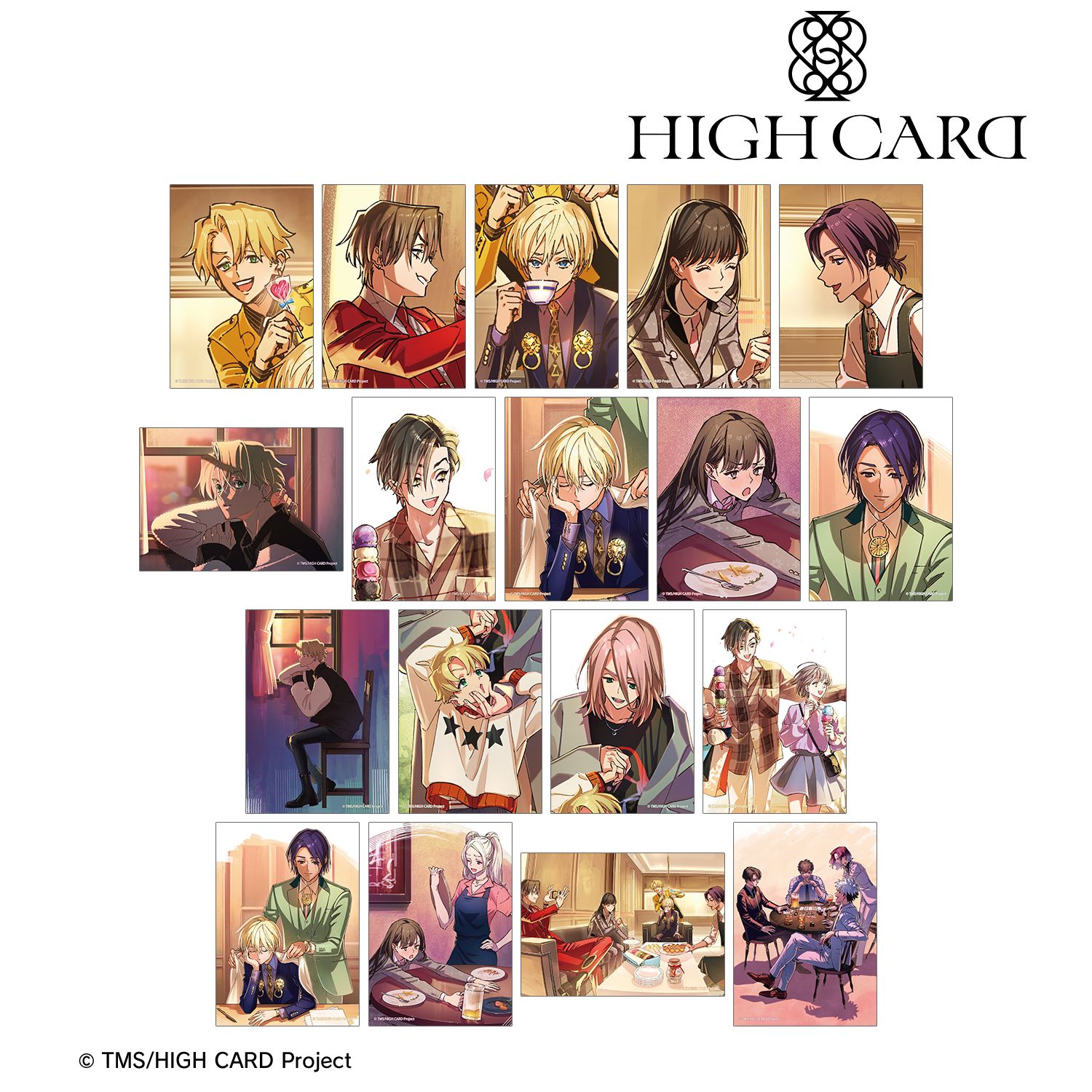 TVアニメ「HIGH CARD」 トレーディング エンディングイラスト ブロマイド(単位/単品) 画像 3 | AniSmile