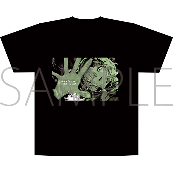 久我山栞の死様手帖 蓄光Tシャツ 画像 2 | AniSmile