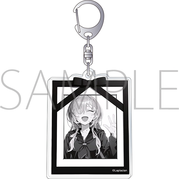久我山栞の死様手帖 遺影アクリルキーホルダー - 公式商品画像 | AniSmile