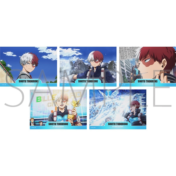 僕のヒーローアカデミア ブロマイドセット/FINAL SEASON 5枚入り 轟 焦凍 - 公式商品画像 | AniSmile