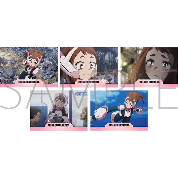 僕のヒーローアカデミア ブロマイドセット/FINAL SEASON 5枚入り 麗日 お茶子 - 公式商品画像 | AniSmile