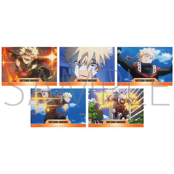 僕のヒーローアカデミア ブロマイドセット/FINAL SEASON 5枚入り 爆豪 勝己 - 公式商品画像 | AniSmile
