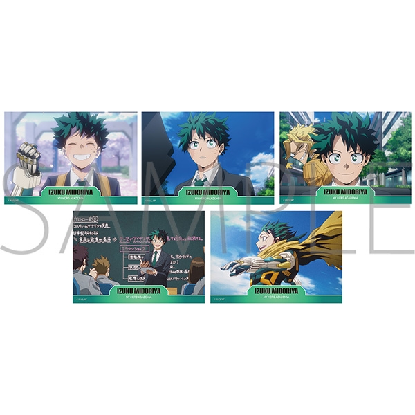 僕のヒーローアカデミア ブロマイドセット/FINAL SEASON 5枚入り 緑谷 出久 - 公式商品画像 | AniSmile