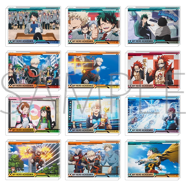 僕のヒーローアカデミア アクリルブロックコレクション/FINAL SEASON - 公式商品画像 | AniSmile