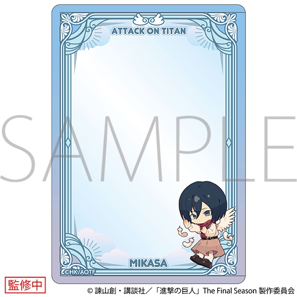 進撃の巨人 硬質カードケース/ミカサ ~天使~ - 公式商品画像 | AniSmile