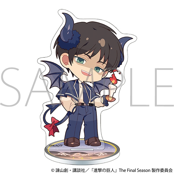 進撃の巨人 ミニアクリルスタンド/エレン ~悪魔~ - 公式商品画像 | AniSmile