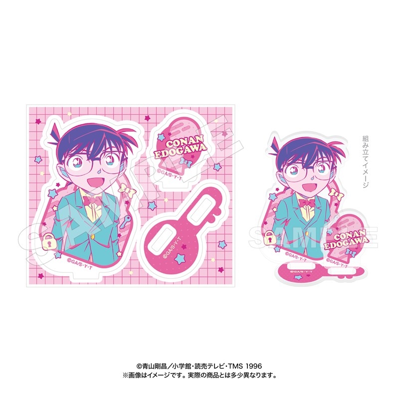 名探偵コナン アクリルスタンドエドガワコナンポッピンカ - 公式商品画像 | AniSmile
