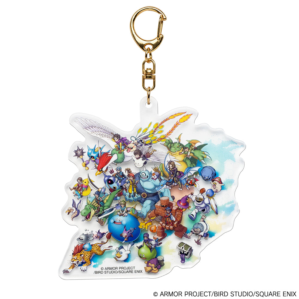 ドラゴンクエスト アクリルキーホルダー 40周年記念Ver. - 公式商品画像 | AniSmile
