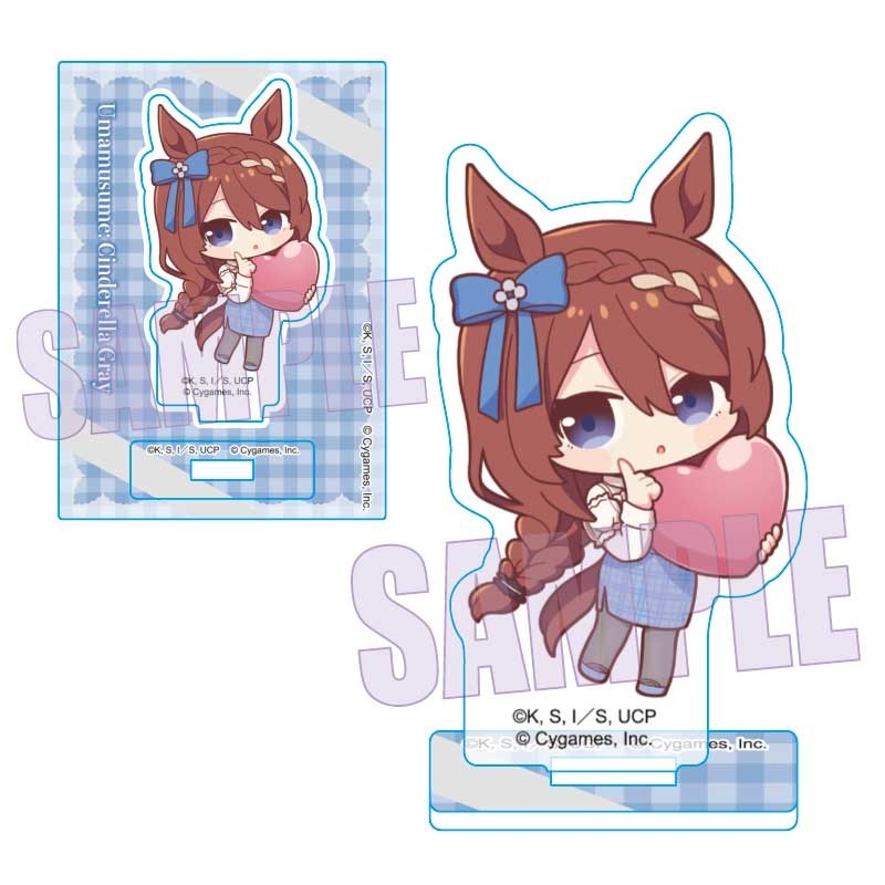 ミニスタンド アニメ『ウマ娘 シンデレラグレイ』/スーパークリーク(チョコレート) - 公式商品画像 | AniSmile