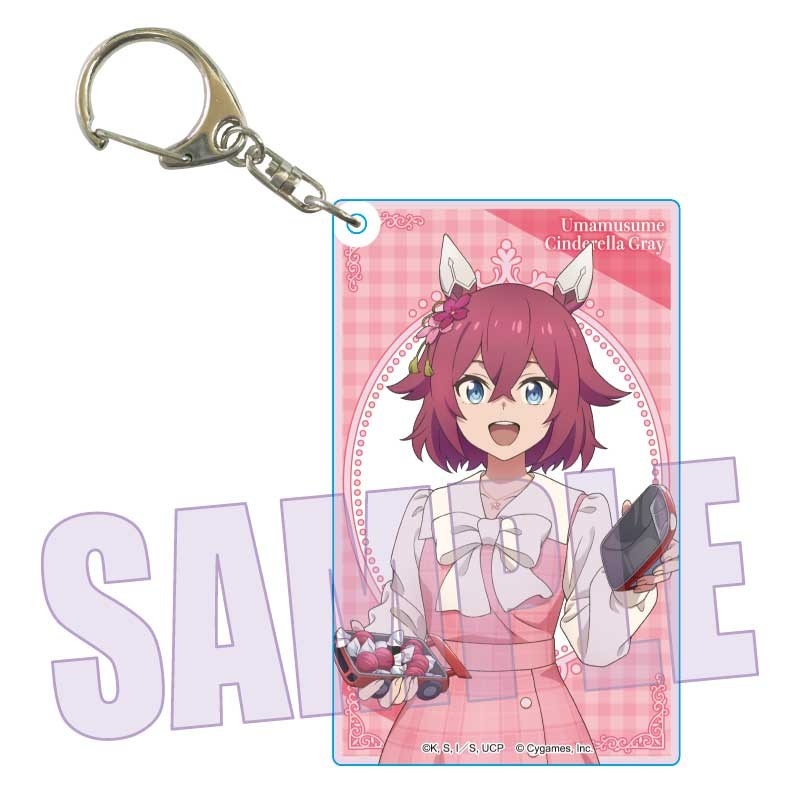 ちょいデカアクリルキーホルダー アニメ『ウマ娘 シンデレラグレイ』/サクラチヨノオー(チョコレート) - 公式商品画像 | AniSmile