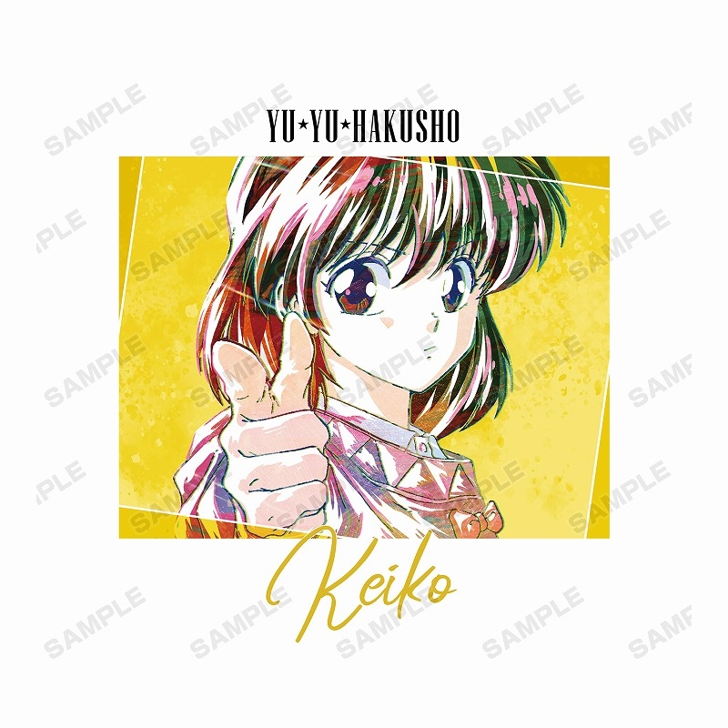 TVアニメ『幽☆遊☆白書』 雪村螢子 Ani-Art Tシャツ vol.3レディース(サイズ/XL) 画像 2 | AniSmile