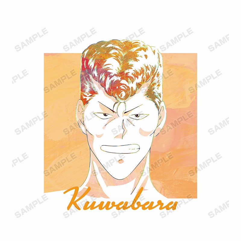 TVアニメ『幽☆遊☆白書』 桑原和真 Ani-Art 第5弾 Tシャツレディース(サイズ/XL) 画像 2 | AniSmile