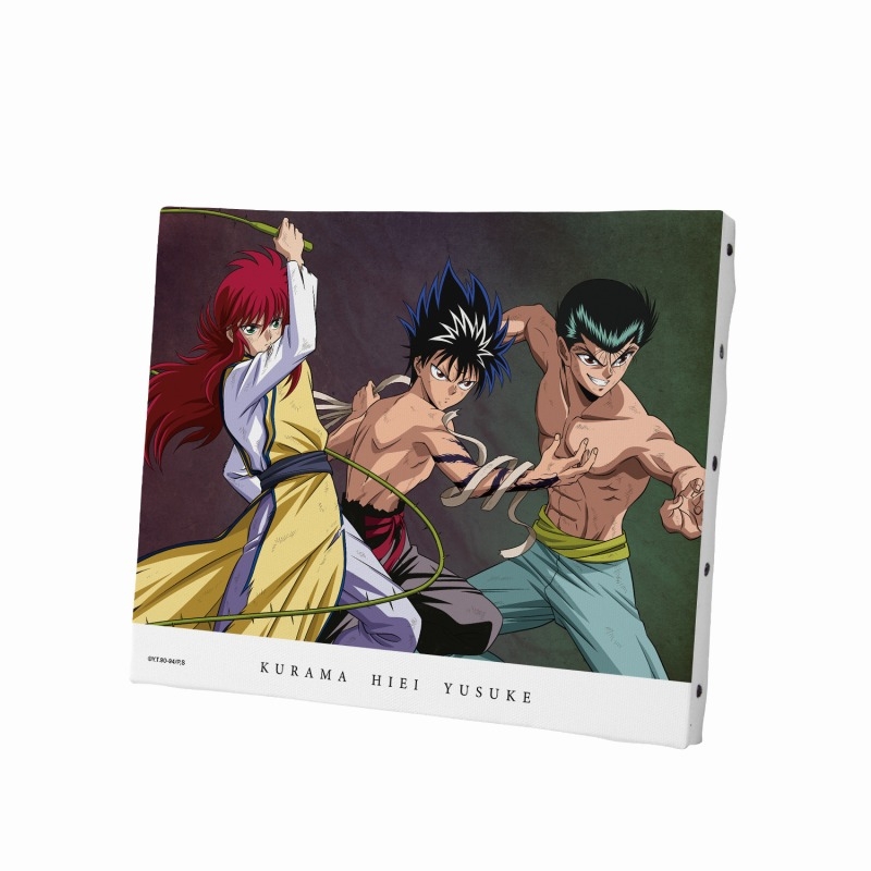 TVアニメ『幽☆遊☆白書』 描き下ろし 集合 魔界編バトルver. キャンバスボード ver.A - 公式商品画像 | AniSmile