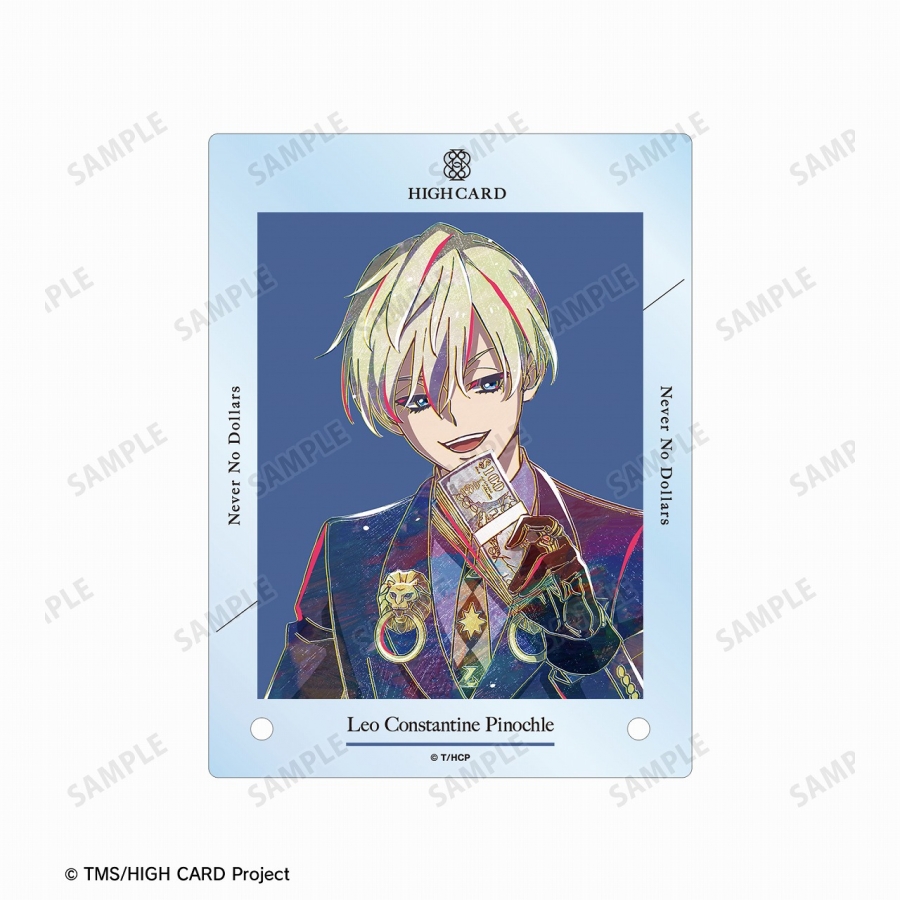 TVアニメ「HIGH CARD」 レオ・コンスタンティン・ピノクル Ani-Art A6アクリルパネル 画像 3 | AniSmile