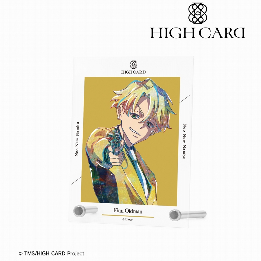 TVアニメ「HIGH CARD」 フィン・オールドマン Ani-Art A6アクリルパネル - 公式商品画像 | AniSmile