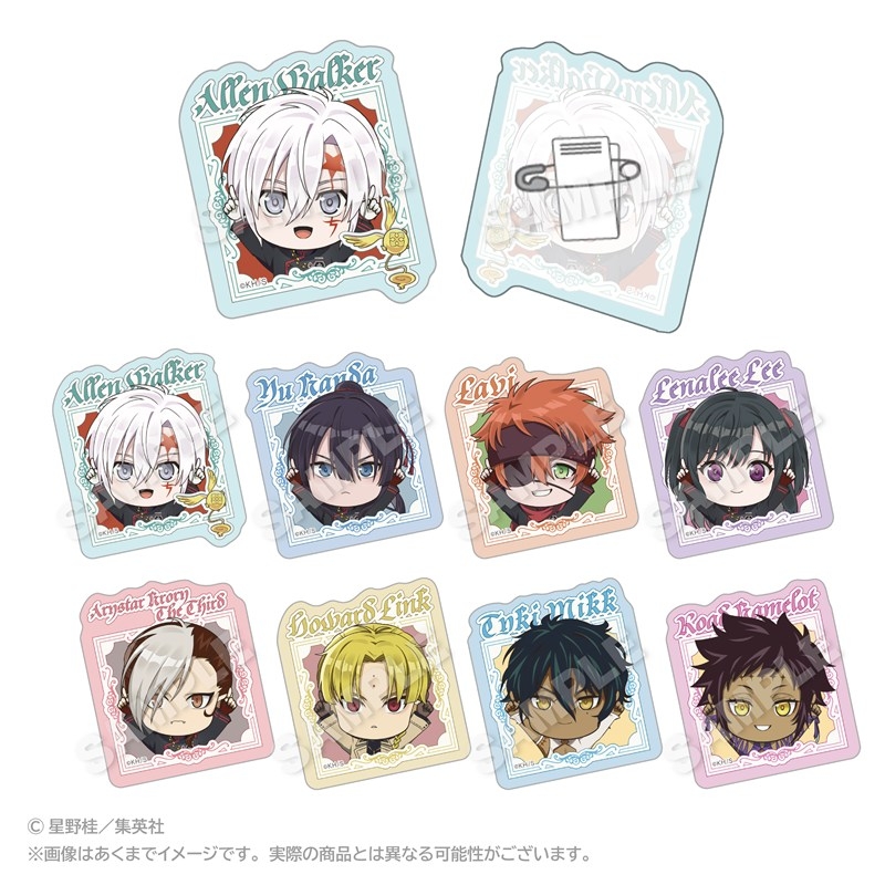 D.Gray-man ぽいんつネームバッジ 神田 ユウ 画像 2 | AniSmile