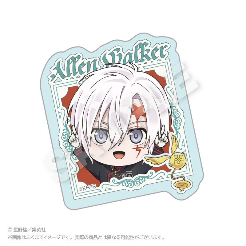 D.Gray-man ぽいんつネームバッジ アレン・ウォーカー - 公式商品画像 | AniSmile