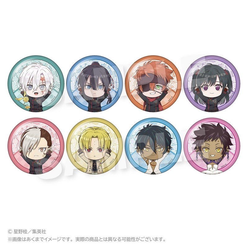 D.Gray-man トレーディングぽいんつ缶バッジ - 公式商品画像 | AniSmile