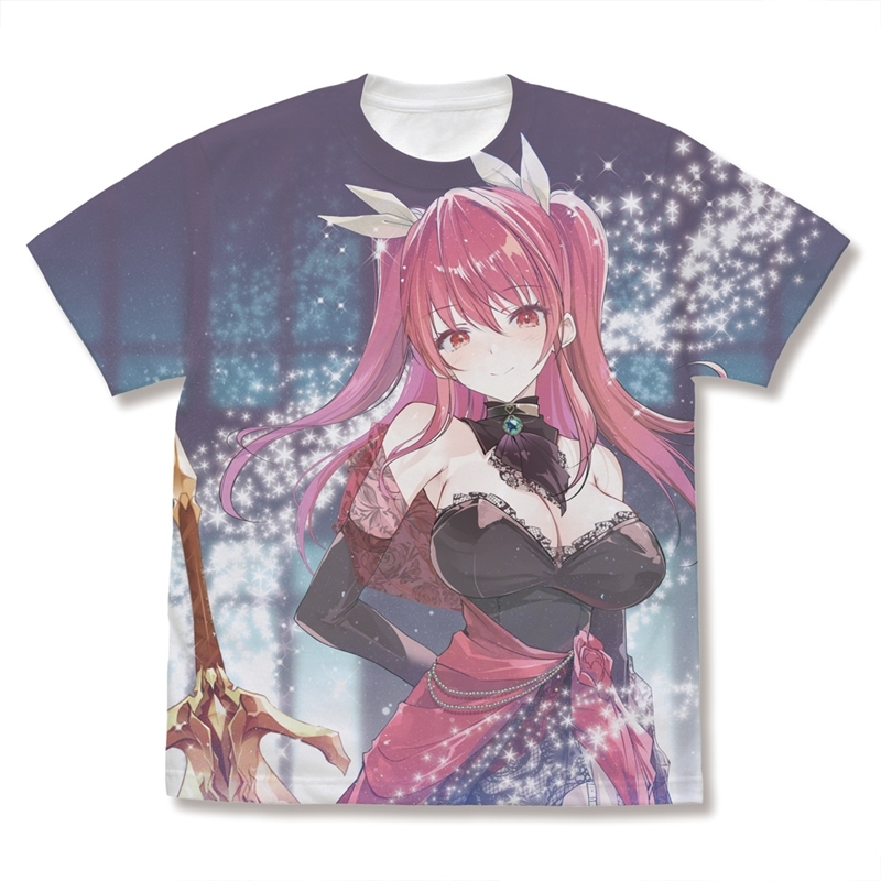 落第騎士の英雄譚 描き下ろし ステラ・ヴァーミリオン グラフィックTシャツ 20th Anniversary/WHITE-L - 公式商品画像 | AniSmile