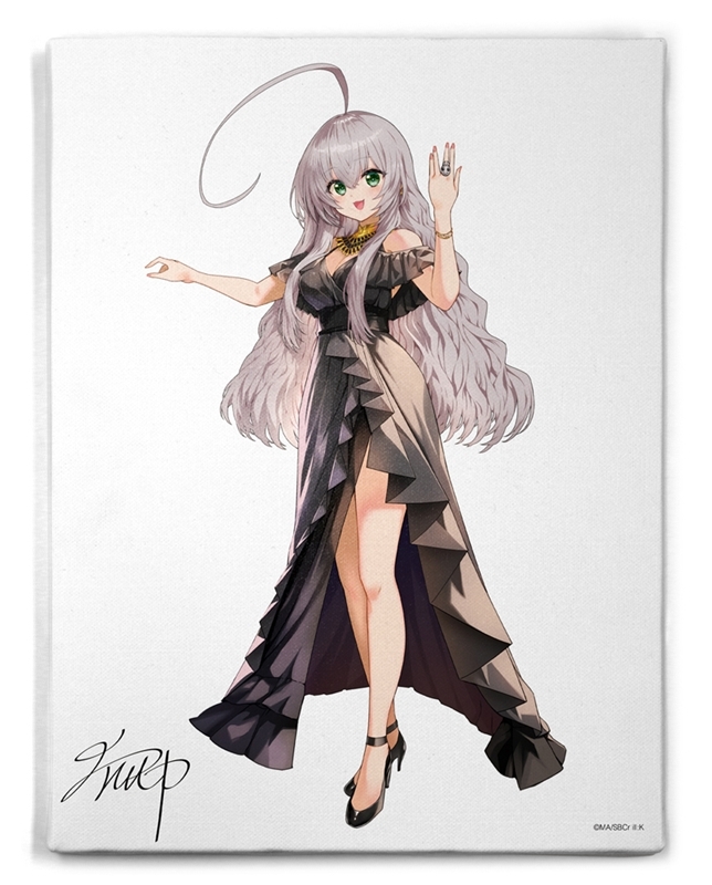 這いよれ! ニャル子さん 描き下ろし ニャル子 F6キャンバスアート 20th Anniversary - 公式商品画像 | AniSmile
