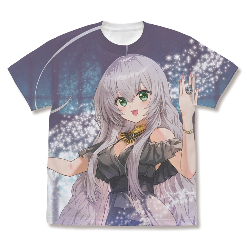 這いよれ! ニャル子さん 描き下ろし ニャル子 フルグラフィックTシャツ 20th Anniversary/WHITE-M - 公式商品画像 | AniSmile