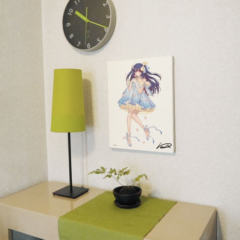 のうりん 描き下ろし 木下林檎 F6キャンバスアート 20th Anniversary 画像 2 | AniSmile