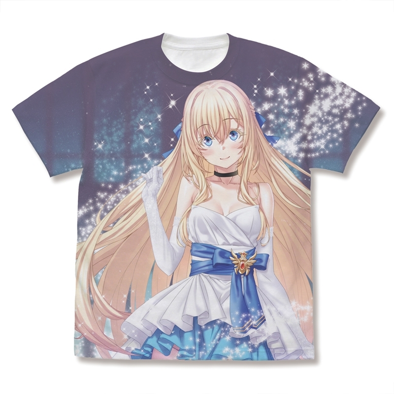 ゴブリンスレイヤー 描き下ろし 女神官 フルグラフィックTシャツ 20th Anniversary/WHITE-S - 公式商品画像 | AniSmile