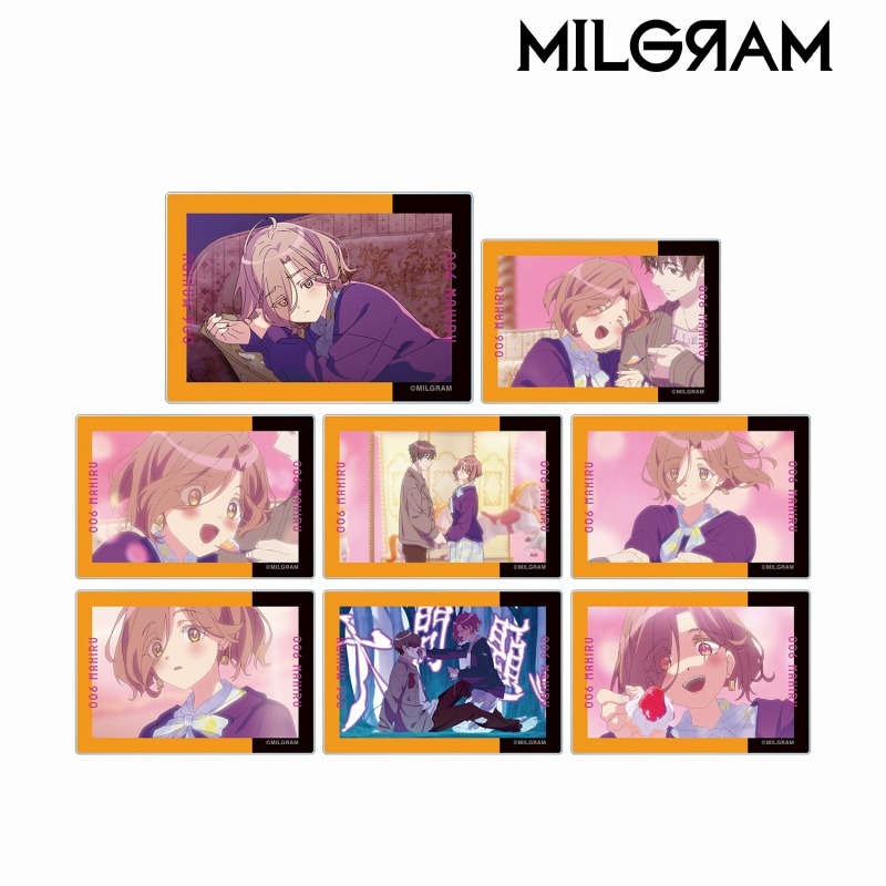 MILGRAM -ミルグラム- トレーディング MV アクリルカード マヒル『だいすき』(単位/単品) - 公式商品画像 | AniSmile