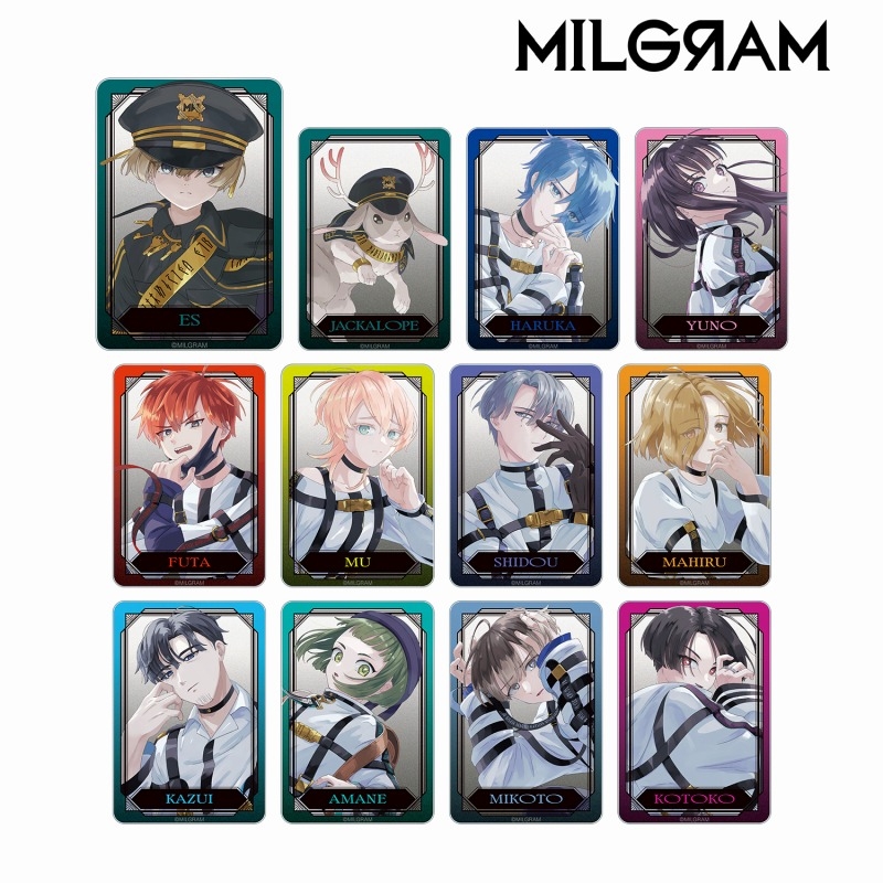 MILGRAM -ミルグラム- 描き下ろし LIVE EVENT「hallucination」ver. トレーディングアクリルカード(単位/単品) - 公式商品画像 | AniSmile