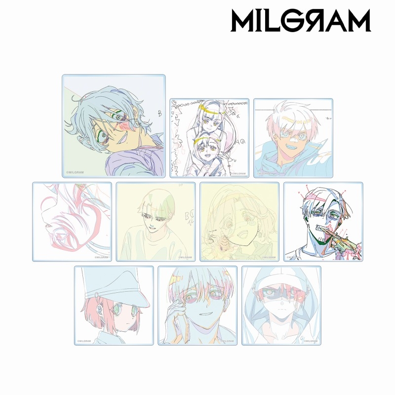 MILGRAM -ミルグラム- トレーディング原画アクリルカード ver.D(単位/単品) - 公式商品画像 | AniSmile