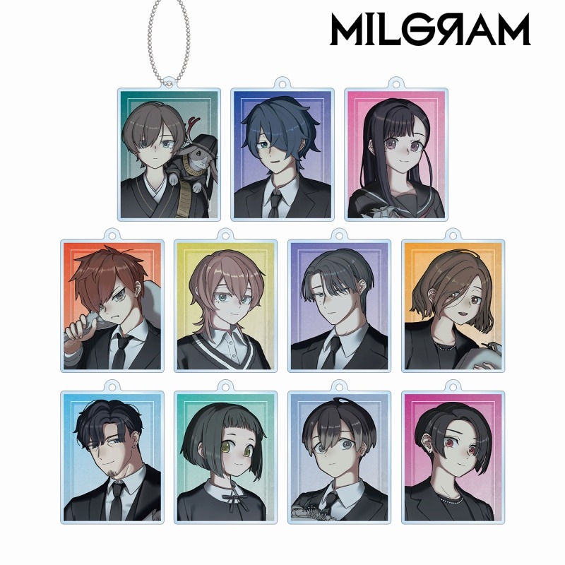 MILGRAM -ミルグラム- 描き下ろし 4th Anniversary ver. トレーディングアクリルキーホルダー(単位/単品) - 公式商品画像 | AniSmile