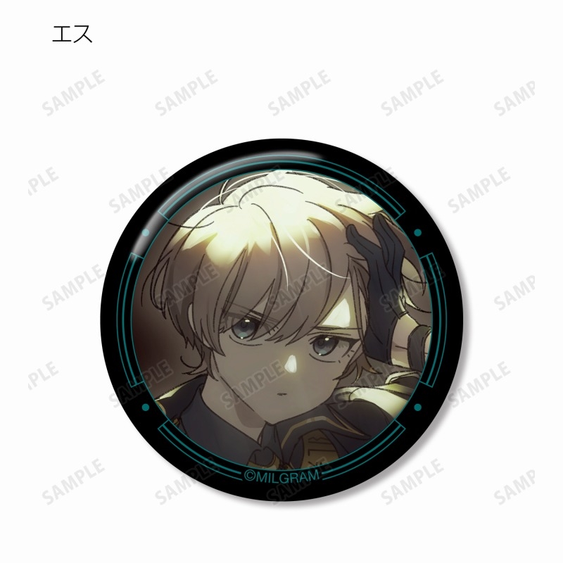 MILGRAM -ミルグラム- 描き下ろしイラスト 2nd Anniversary ver. トレーディング缶バッジ(単位/単品) 画像 2 | AniSmile