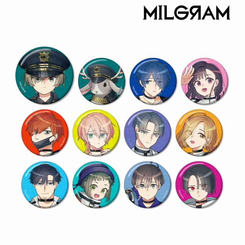 MILGRAM -ミルグラム- トレーディンググリッター缶バッジ(単位/単品) - 公式商品画像 | AniSmile