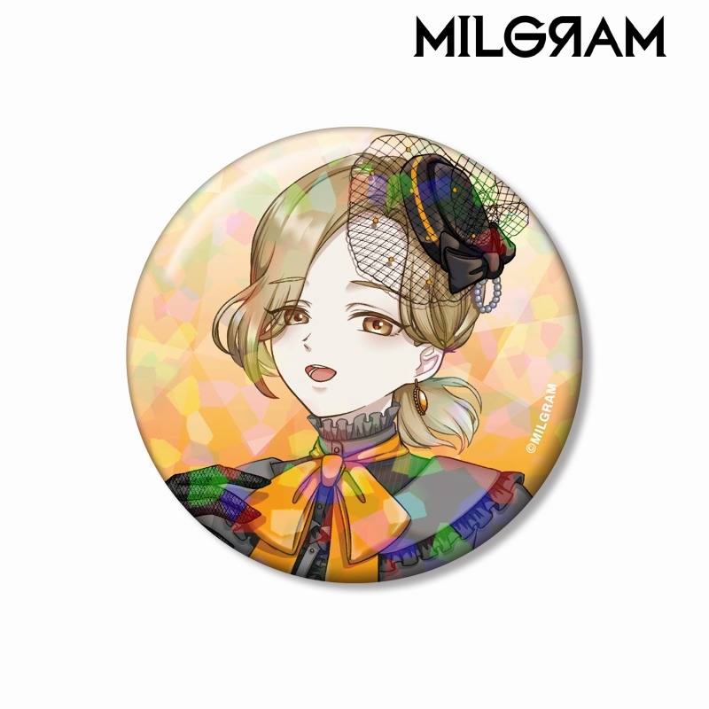 MILGRAM -ミルグラム- 描き下ろし マヒル バースデーver. 第2弾 ホログラム缶バッジ 画像 2 | AniSmile