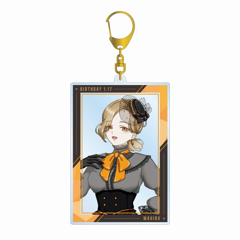 MILGRAM -ミルグラム- 描き下ろし マヒル バースデーver. 第2弾 BIGアクリルキーホルダー - 公式商品画像 | AniSmile