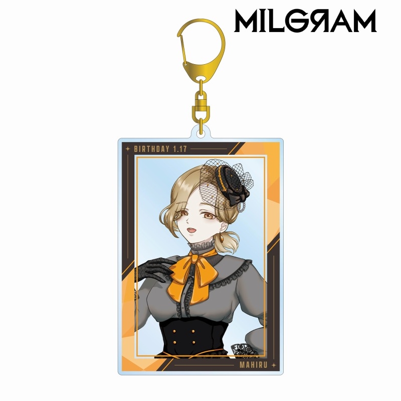 MILGRAM -ミルグラム- 描き下ろし マヒル バースデーver. 第2弾 BIGアクリルキーホルダー 画像 2 | AniSmile