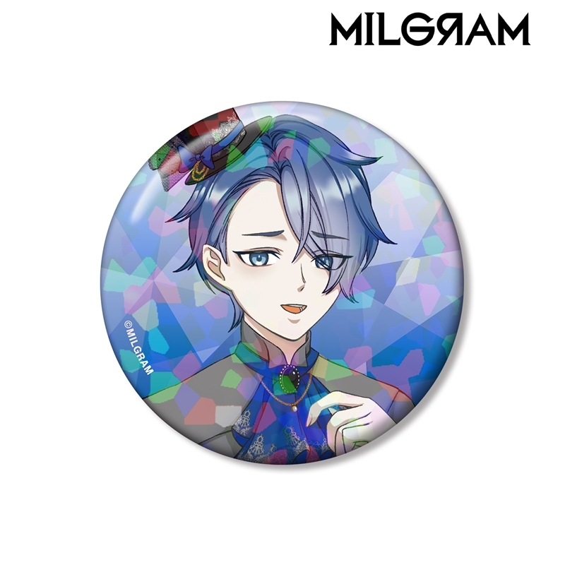 MILGRAM -ミルグラム- 描き下ろし ハルカ バースデーver. 第2弾 ホログラム缶バッジ 画像 2 | AniSmile