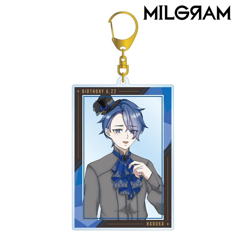 MILGRAM -ミルグラム- 描き下ろし ハルカ バースデーver. 第2弾 BIGアクリルキーホルダー 画像 2 | AniSmile