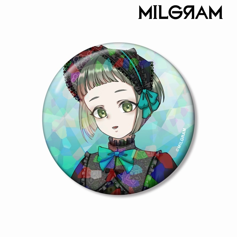 MILGRAM -ミルグラム- 描き下ろし アマネ バースデーver. 第2弾 ホログラム缶バッジ 画像 2 | AniSmile