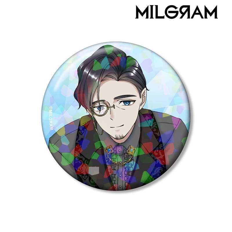 MILGRAM -ミルグラム- 描き下ろし カズイ バースデーver. 第2弾 ホログラム缶バッジ 画像 2 | AniSmile