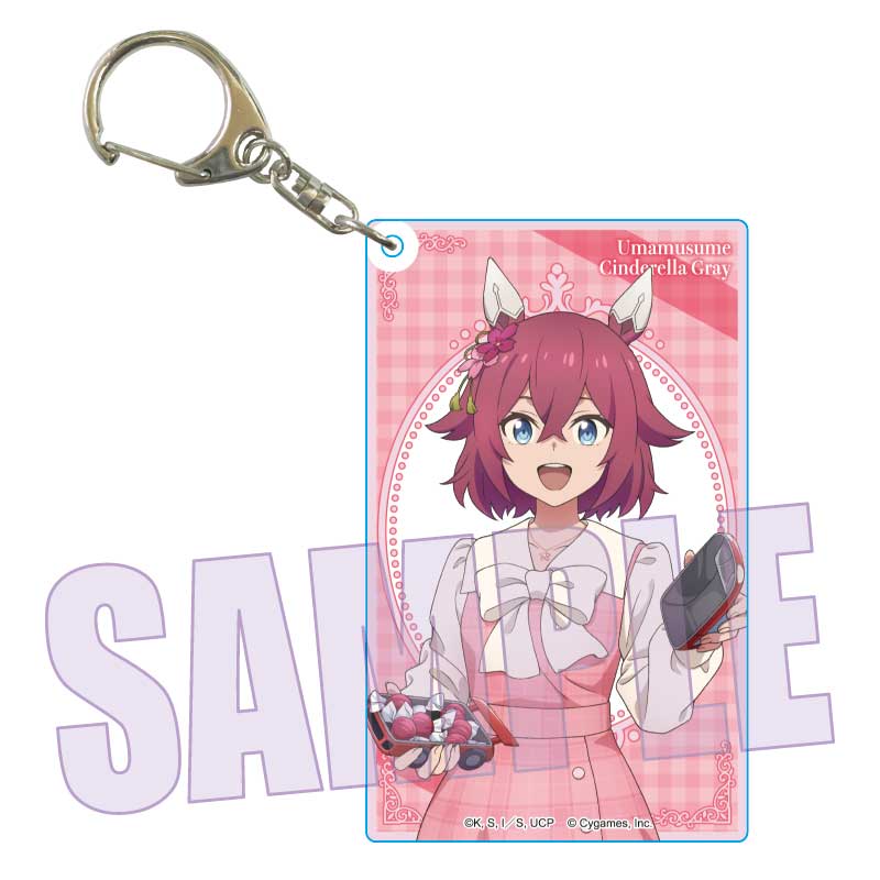 ちょいデカアクリルキーホルダー アニメ『ウマ娘 シンデレラグレイ』/サクラチヨノオー(チョコレート) 画像 2 | AniSmile