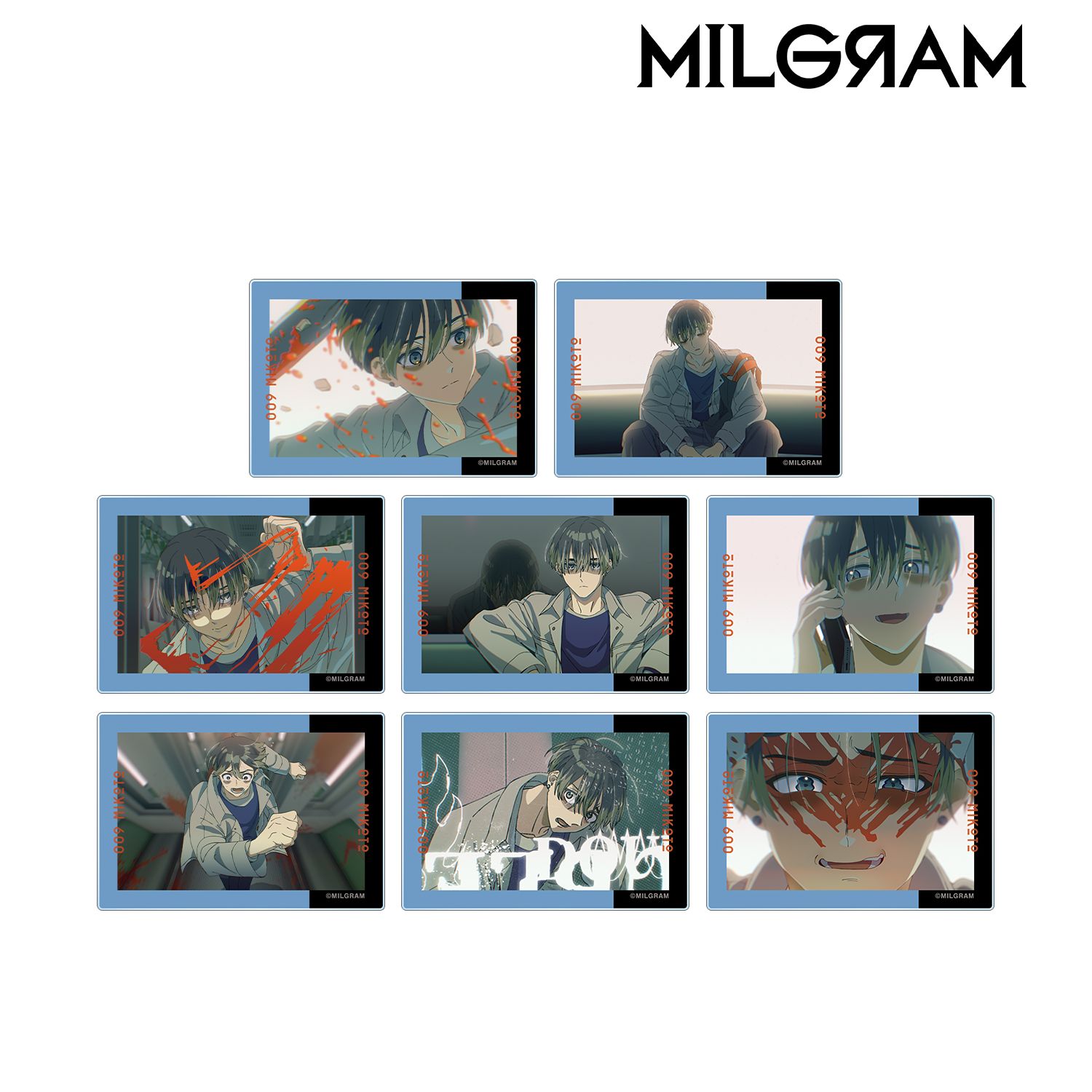 MILGRAM -ミルグラム- トレーディング MV アクリルカード ミコト『ダブル』(単位/単品) 画像 4 | AniSmile