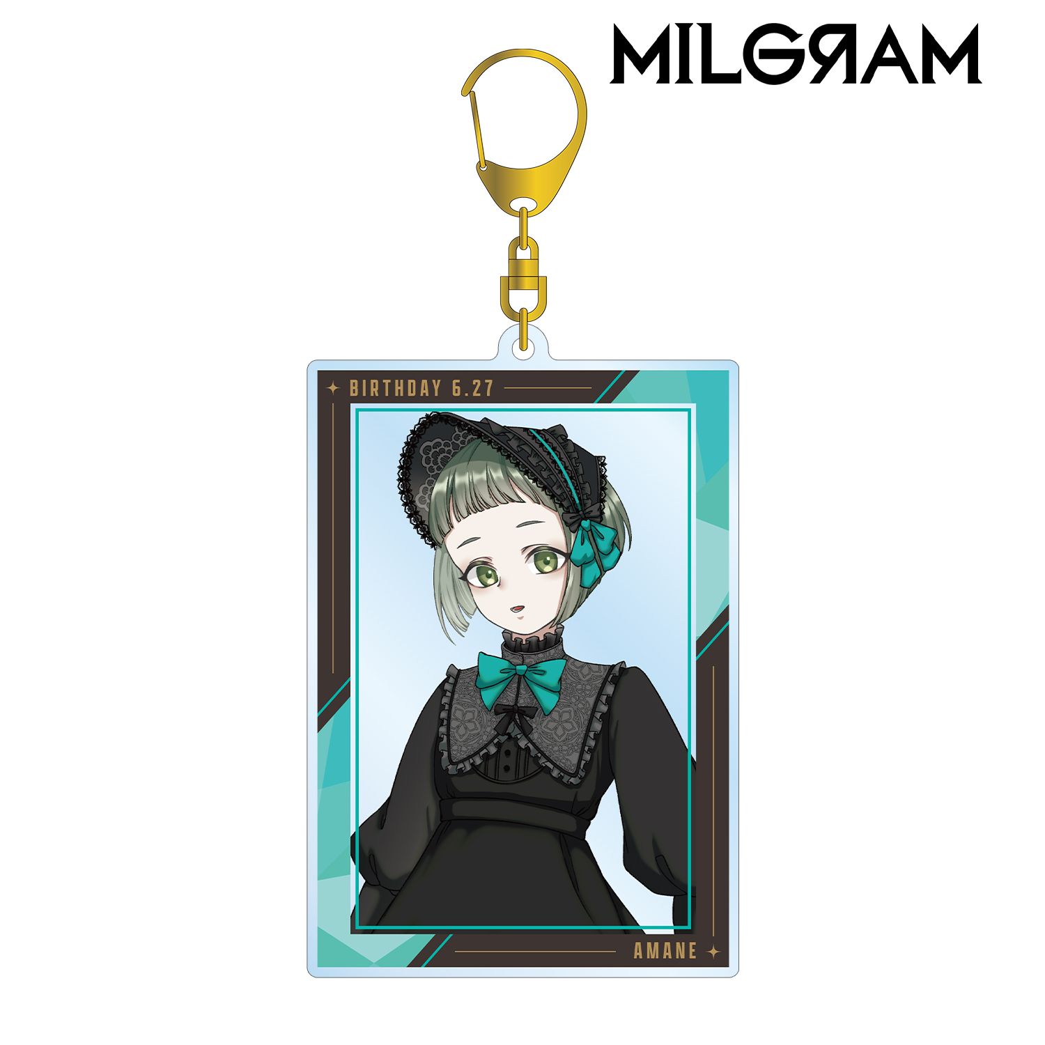 MILGRAM -ミルグラム- 描き下ろし アマネ バースデーver. 第2弾 BIGアクリルキーホルダー 画像 5 | AniSmile