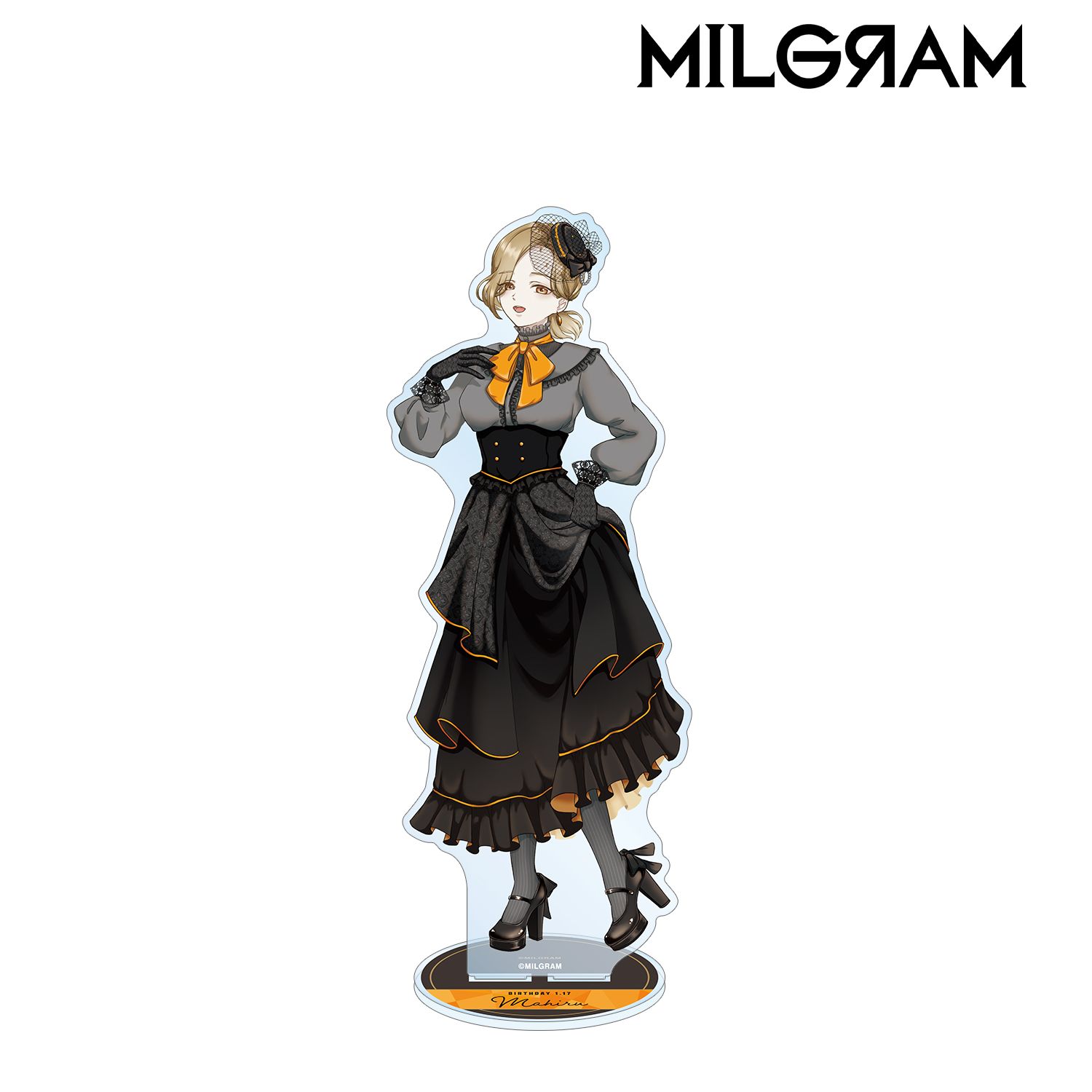 MILGRAM -ミルグラム- 描き下ろし マヒル バースデーver. 第2弾 特大アクリルスタンド 画像 5 | AniSmile