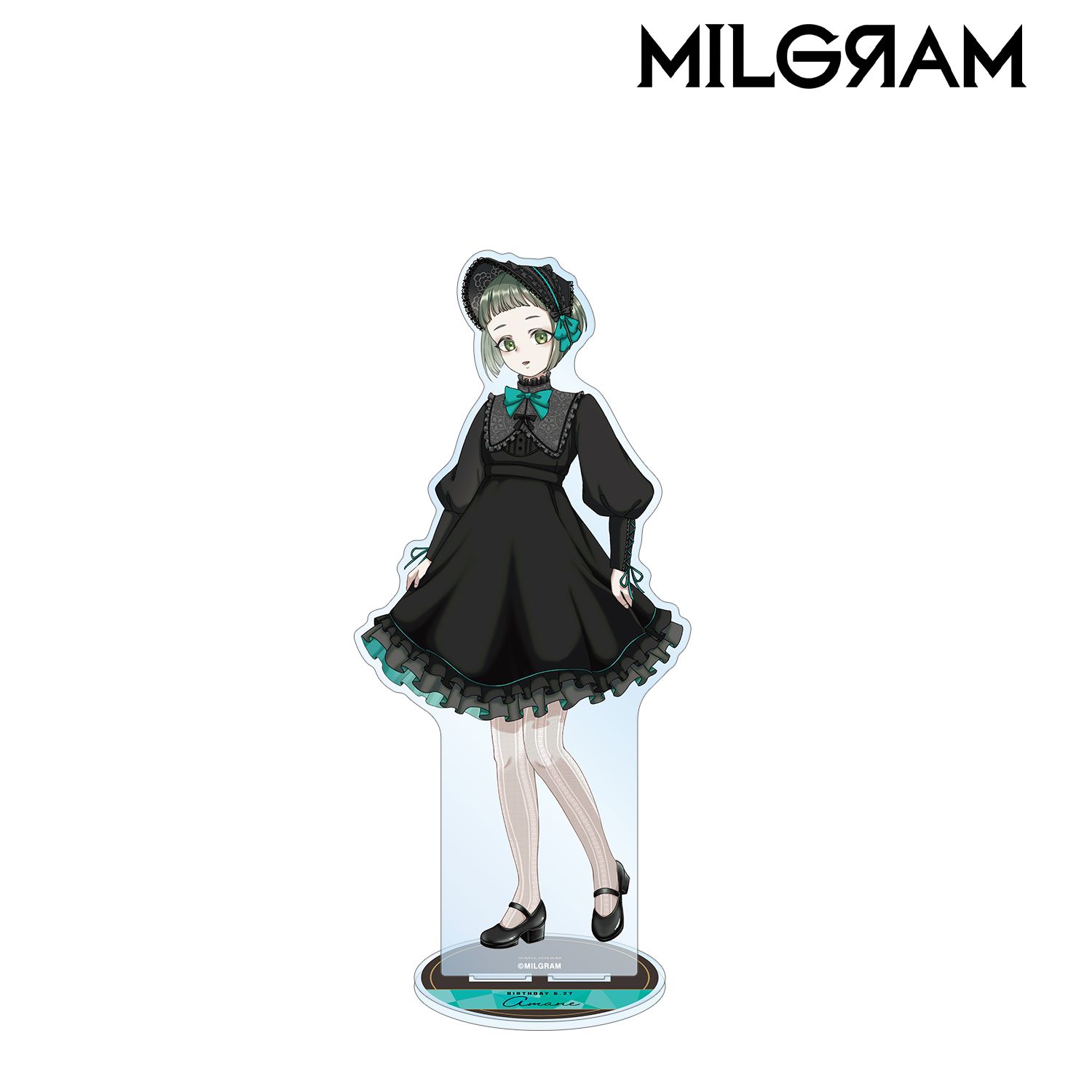 MILGRAM -ミルグラム- 描き下ろし アマネ バースデーver. 第2弾 特大アクリルスタンド 画像 5 | AniSmile