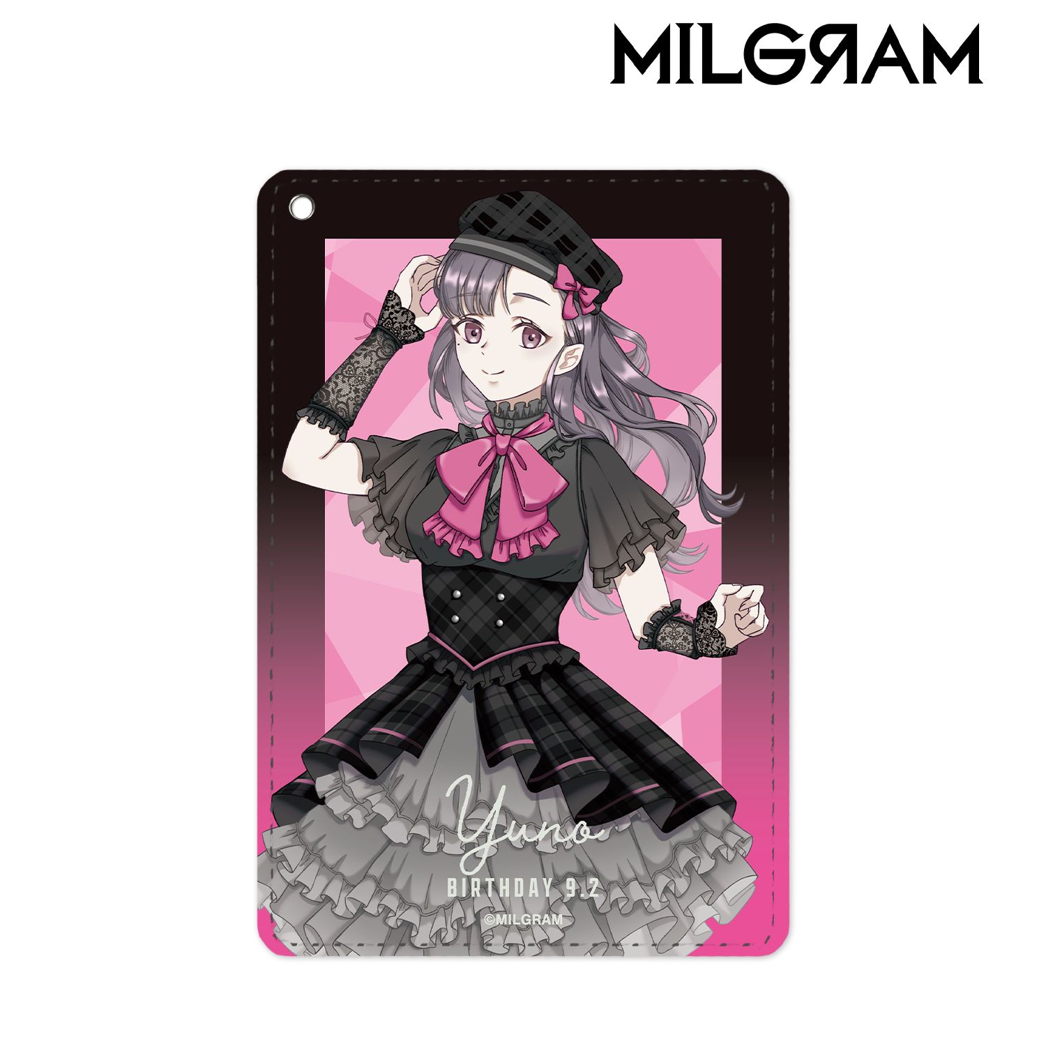 MILGRAM -ミルグラム- 描き下ろし ユノ バースデーver. 第2弾 1ポケットパスケース 画像 5 | AniSmile